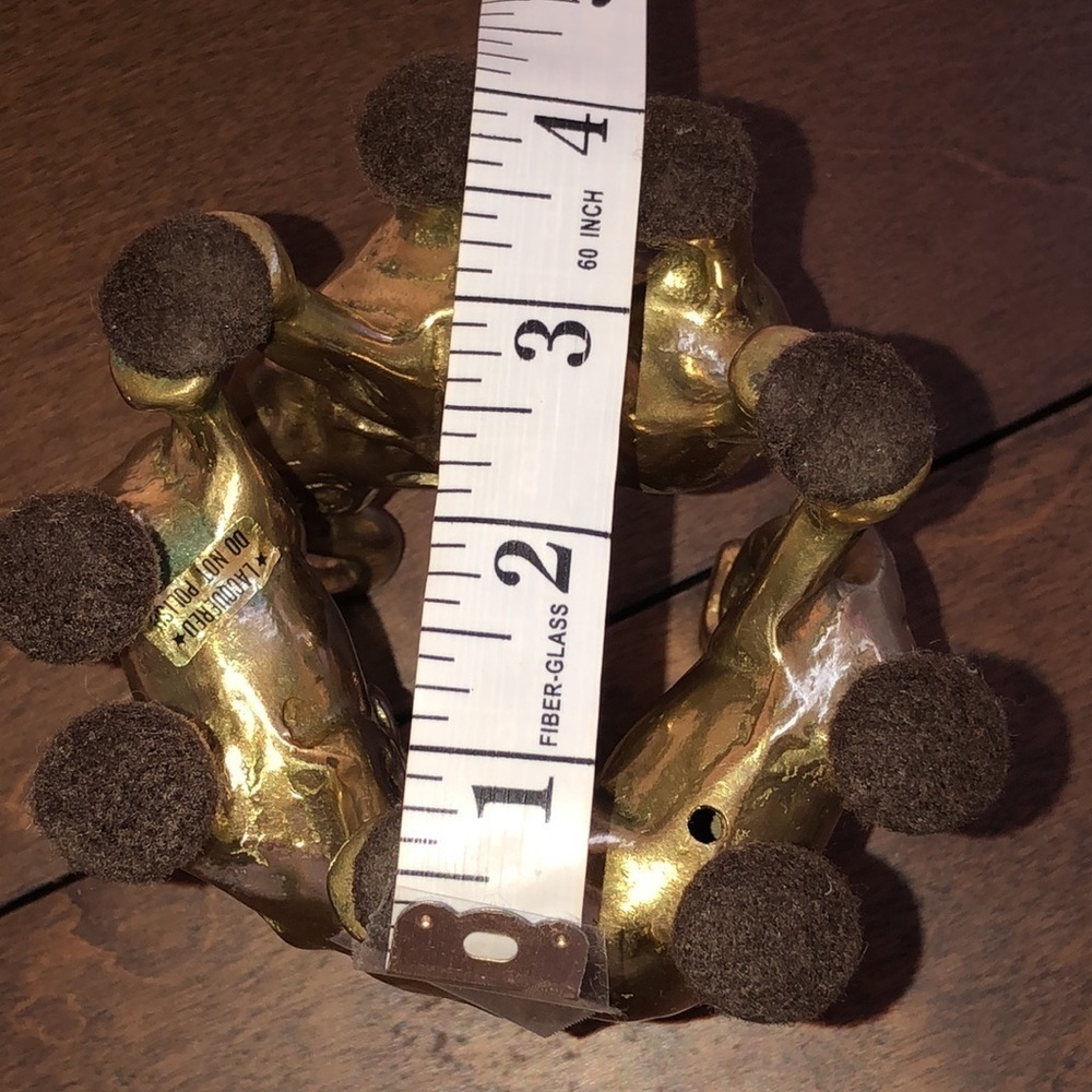 Elephants 4’ x 4’ Holding up a crystal Clear Ball - Picture 8 of 10